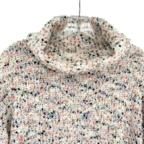 Anthropologie Moon & Madison Woman's Chunky Oversized Confetti Knit Sweater - Picture 2 of 12